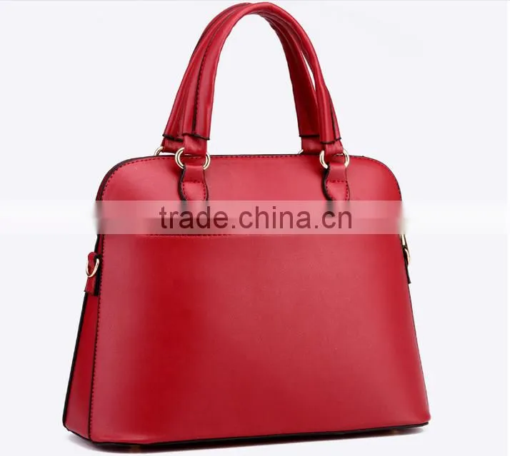 Factory price PU lady hand bag women leather shoulder bag