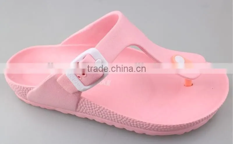 2016 hot disign eva slipper flip flop with many colors