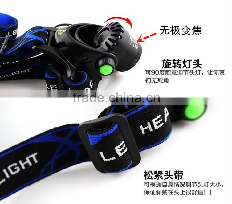 A-OK Adjustable Outdoor Camping Popular LED Head Lamp
