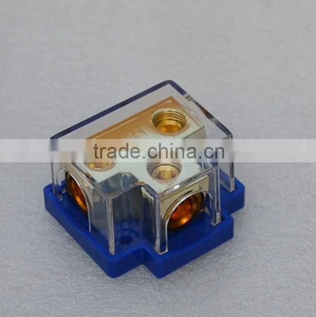 Low Voltage nickel plated for car audio with 150 A nickel plated anl fuse hoders