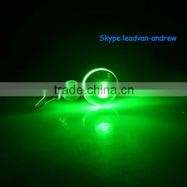 Party Favour Decoration Colorful Charming Heart LED Stud Earrings