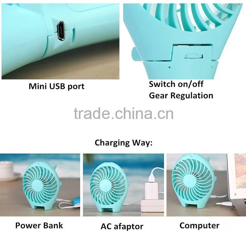 Summer Hot New Product Mini Fan Portable Handheld and Desk Air Cooler USB Fan