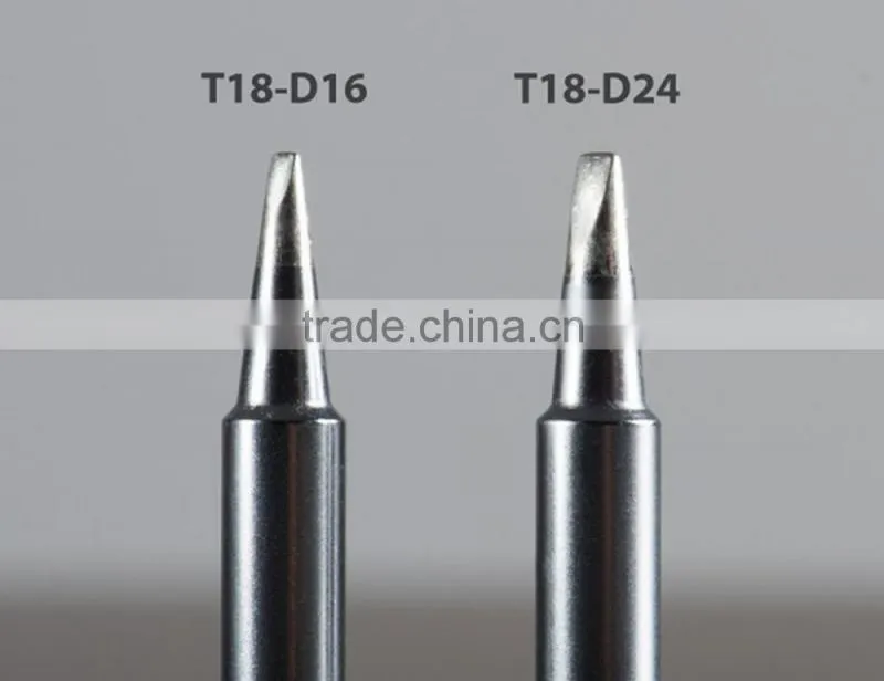 HOT!!!T18 Soldering iron tips/FX-888D/Fx-888 soldering iron bits /Hakko replacement solder iron tips