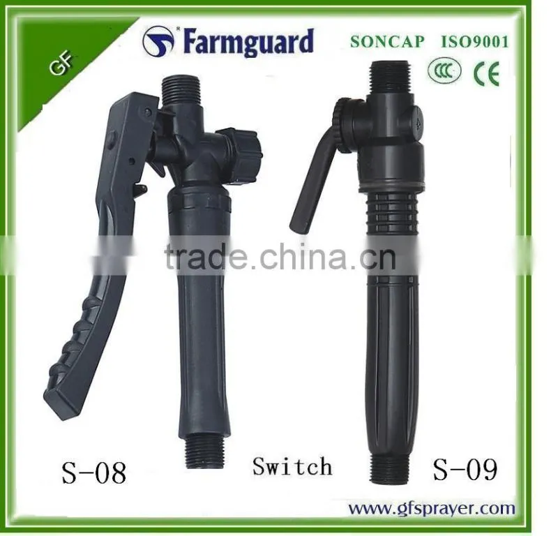sprayer trigger,solor sprayer parts,nozzle sprayer,switch for sprayer use