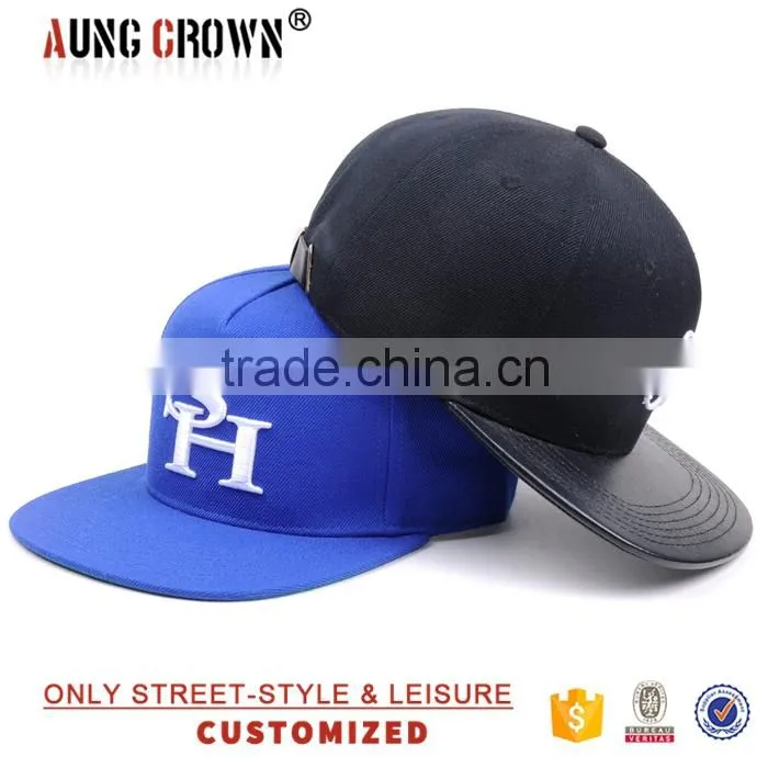 Custom 3D Embroidery Logo Snapback Hats