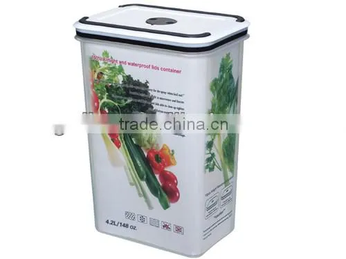 3pcs plastic Food Storage Container Set GL9010-B