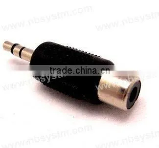 3.5 male to 1RCA female adapter