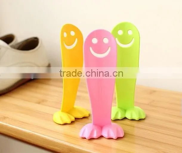 Colorful Printed Plastic Shoe Horns/plastic shoe horn/ custom shoe helpers