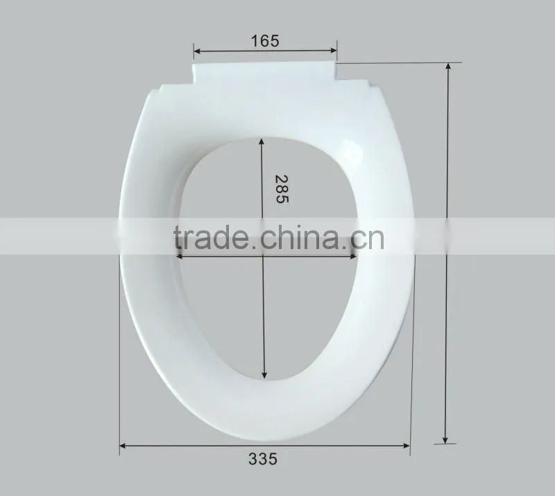 18'' plastic toilet seat