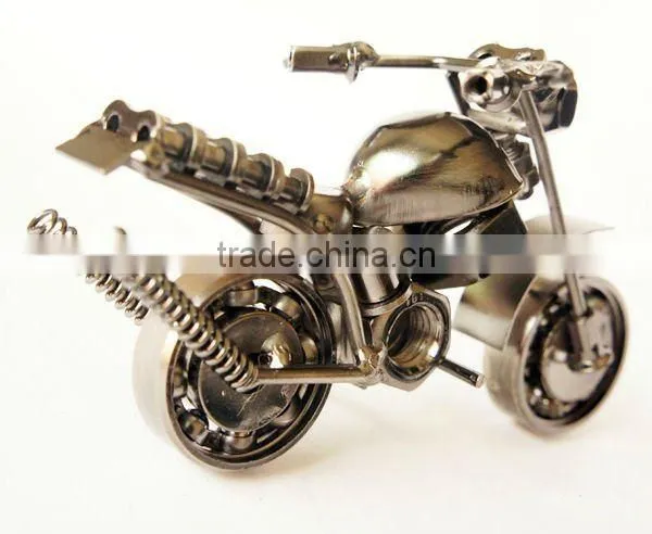 iron craft motorbike iron motorcycle model gift