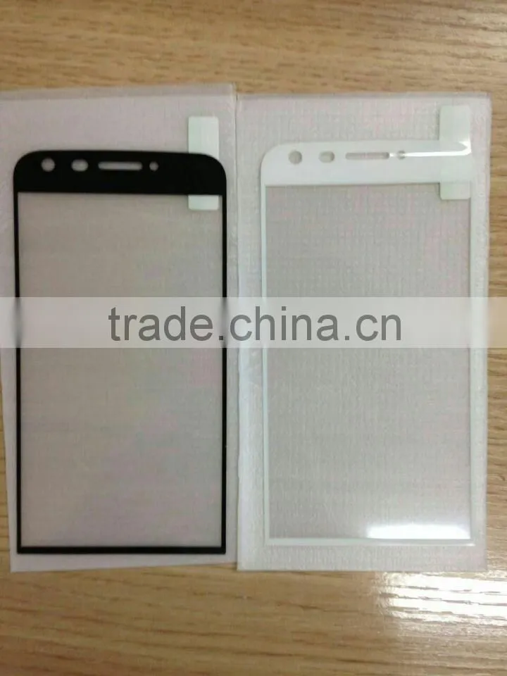 2016 New 3D hot bending tempered glass screen protector for LG G5,Black and White full cover for LG G5 tempered glass protector