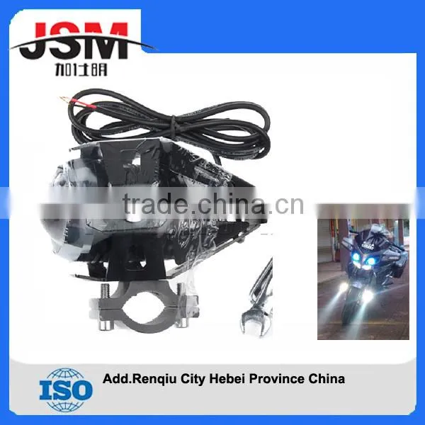 Motorcycle LED Headlight PC U5 Waterproof Spot Light Bulb Lamp led motorcycle headlight