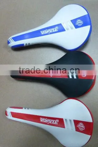 hot selling high quality wholesale price durable colorful comfortable leather MTB saddles bicycle parts