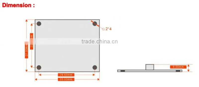 DCM250B Low Cost 3D Electronic Compass Sensor Single Board Military Compass PCB Board With Heading Accuracy 0.8deg