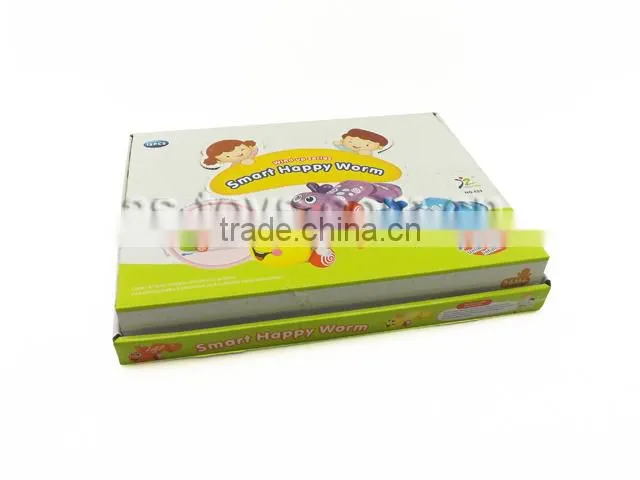 6-colors/Wind up colorful magic worm toy
