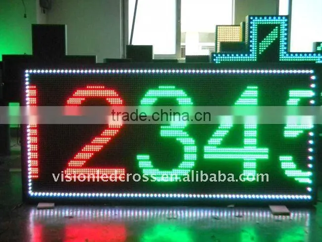 Full color Led Signage P12.5 display animations and videos