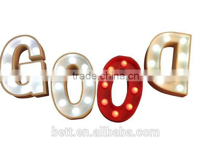 direct manufacture of wedding LED letter light christmas letter light