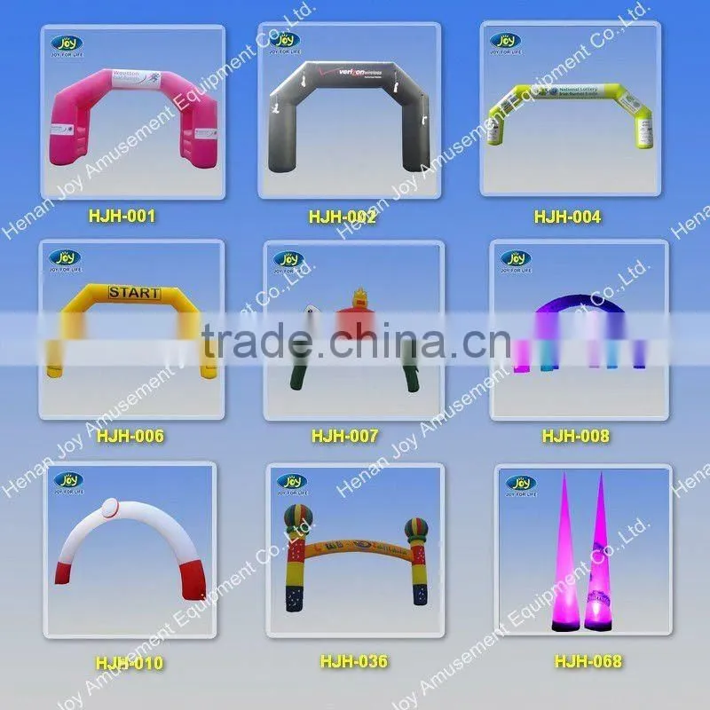 2016 high quality inflatable advertising arch door for commercial activity