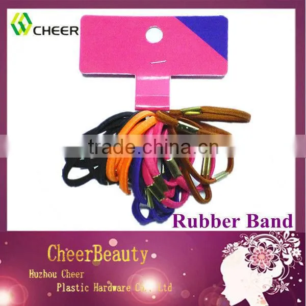 small colored rubber band