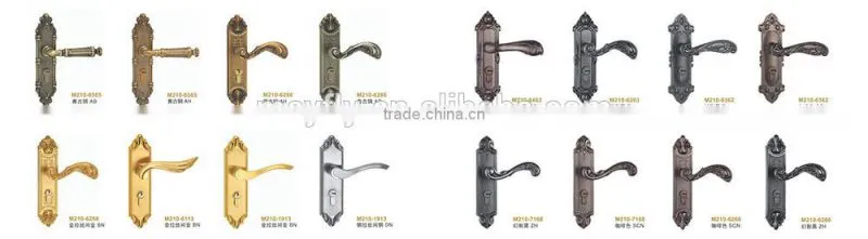 TRI-CIRCLE European style lock door lock types,Entrance doors handle lock,handle lock