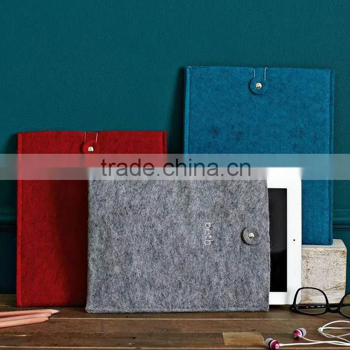 Simple Felt ipad holder/pouch