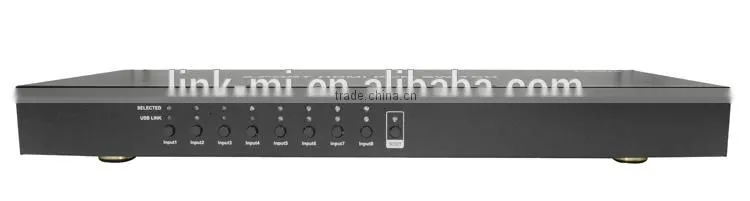 LINK-MI OEM LM-KVM801 1920x1440 HD Video 8 port HDMI KVM Switch with USB