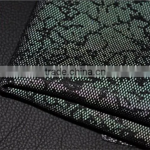 Colorful Synthetic Leather Fabric For Shoes