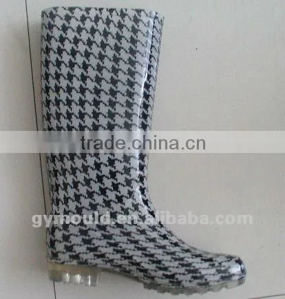 PVC transparent Rain Boots