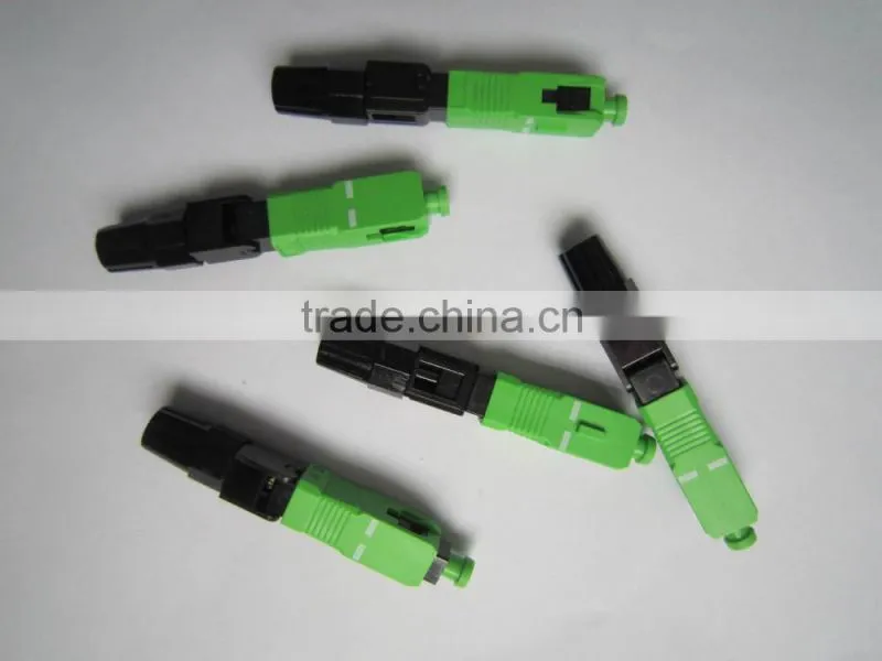 FTTH field Quick assembly sc/apc SM fiber optic fast connector