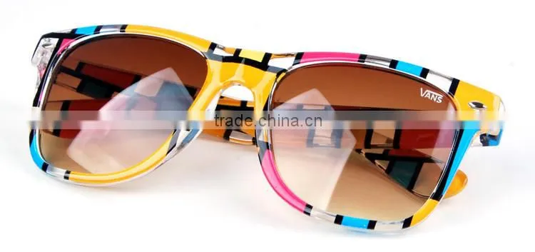 sun glasses UV400 for Flower custom color print eyewear