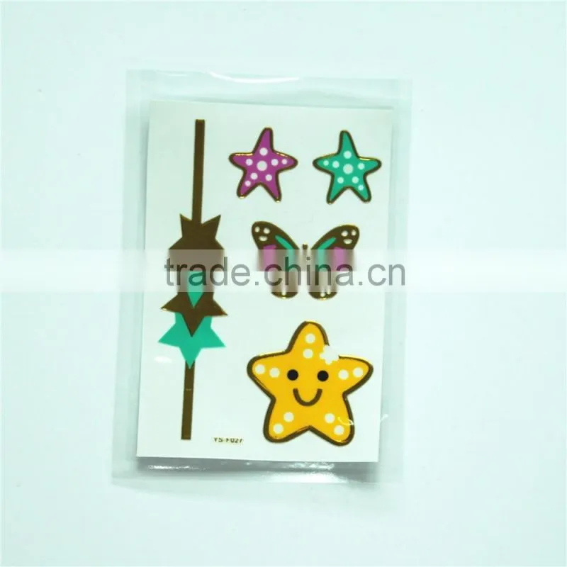 water transfer sticker hair tattoo sticker
