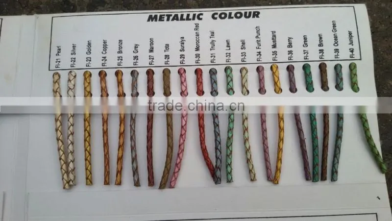 5mm Round Leather Cord From BORG EXPORT / 5mm Round Leather Cords