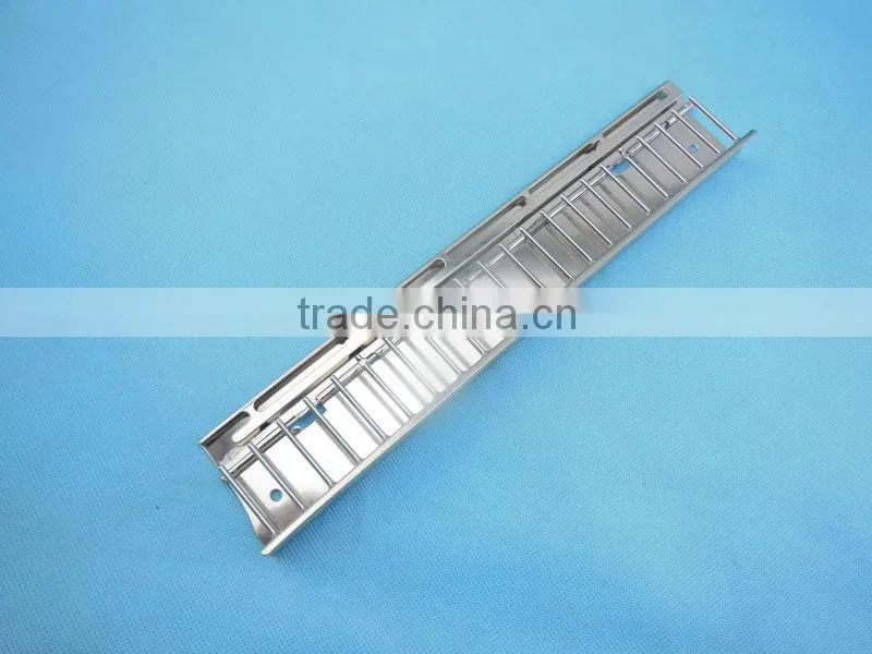 Hot sale 22 Hole pipe binder & pin clip & 4 post binder (Nickel)