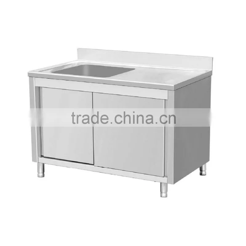 Icegreen Stainless Steel Corner Sink Cabinet