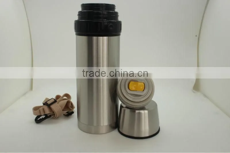 leak proof vacuum flask keeps water cold for 24 hours