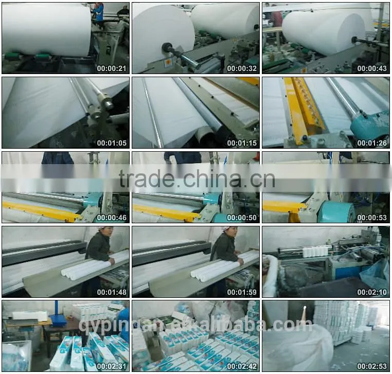 Toilet paper rewinder / Toilet paper perforating machine