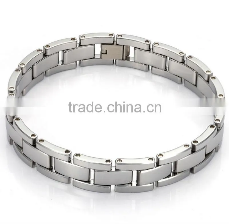 Fashion jewelry tungsten magnetic clasps for bracelets for men