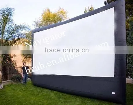 2016 popular hot sales giant outdoor movie inflatable led screen