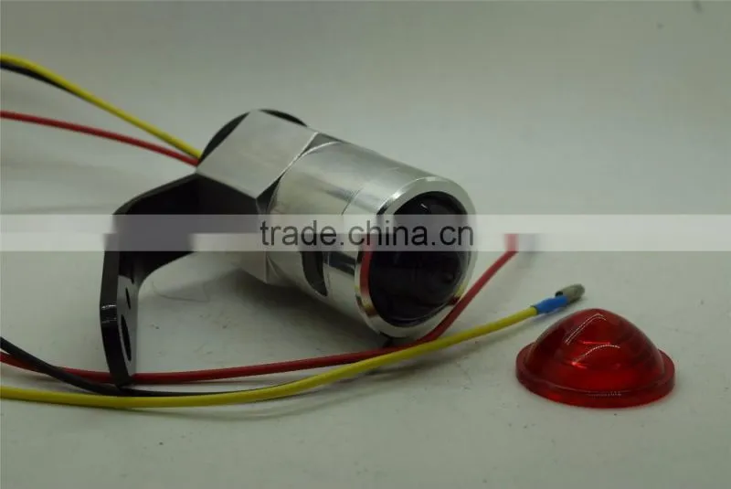 Motorcycle Side Mount Tail Brake Light Smoke Lens Bobber Chopper CB900F Nighthawk