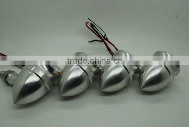 Motorcycle Bullet Turn Signal lights Indicator For Harley Sportster Street Glide