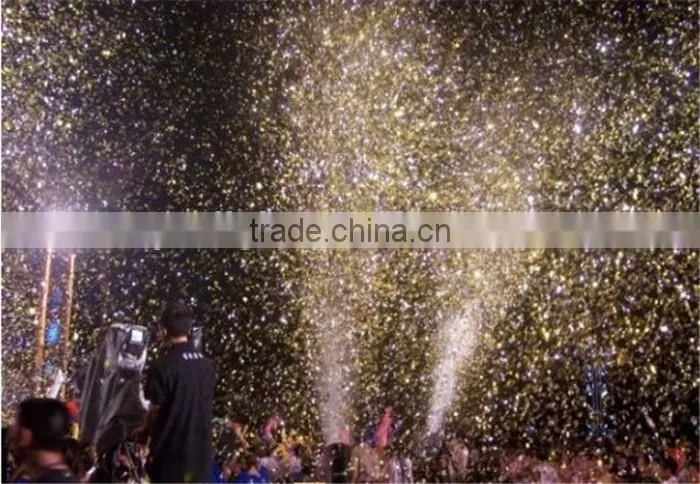 Celebration/wedding/party/stage confetti shooter paper machine confetti machine