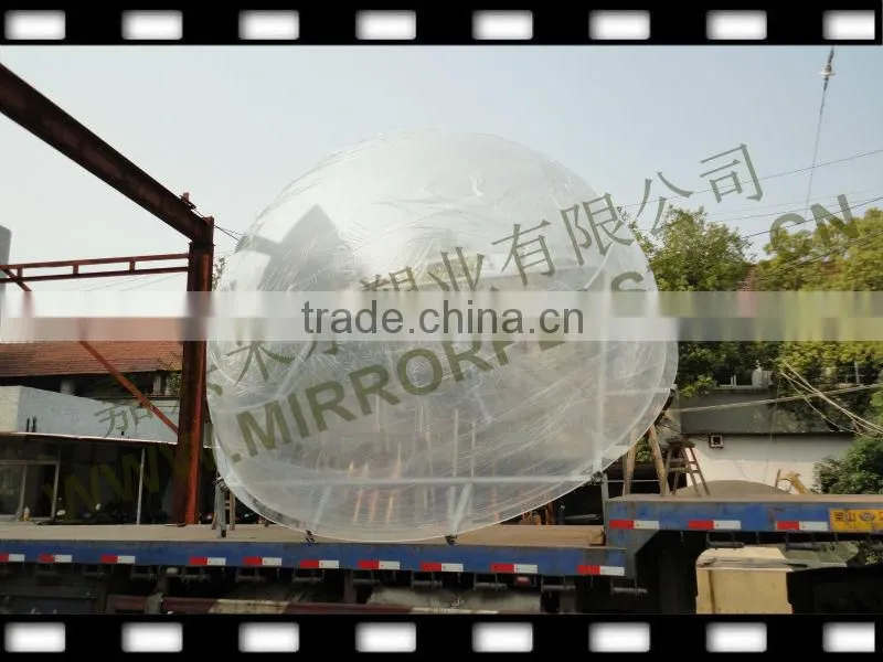 large acrylic hemisphere