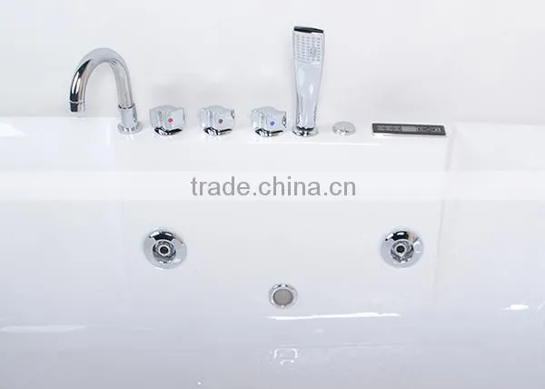 Deluxe Rectangle 2 Person Massage Bathtub