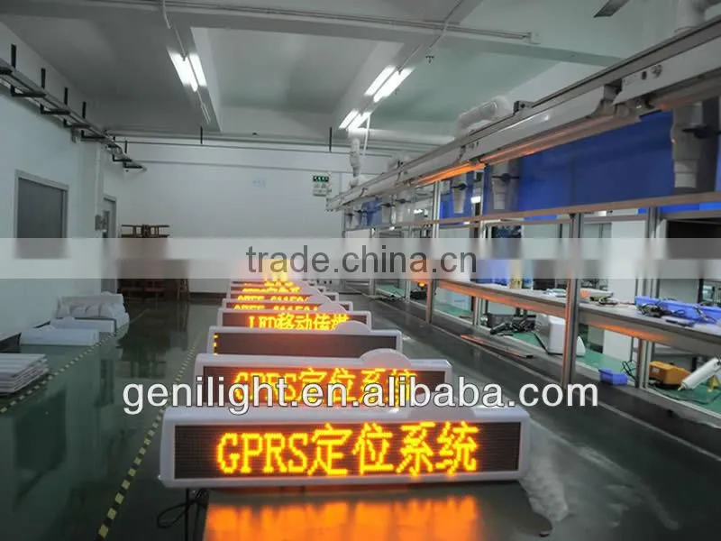outdoor led display for taxi