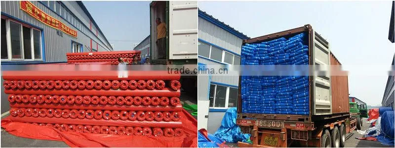 black /black pe tarpaulin roll&2m and 4m not weld for tent material