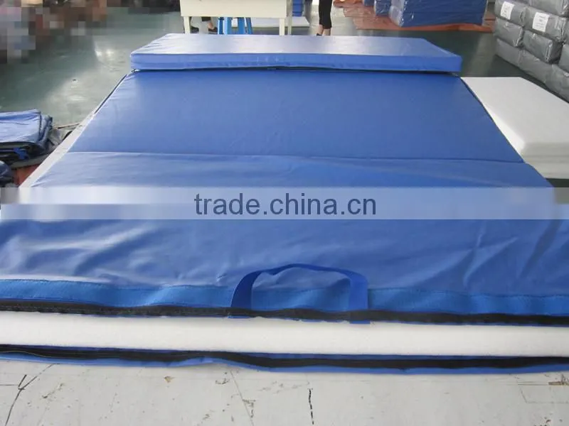 8' x 4' x 2" PU leather home gym equipment cheap gym floor mats