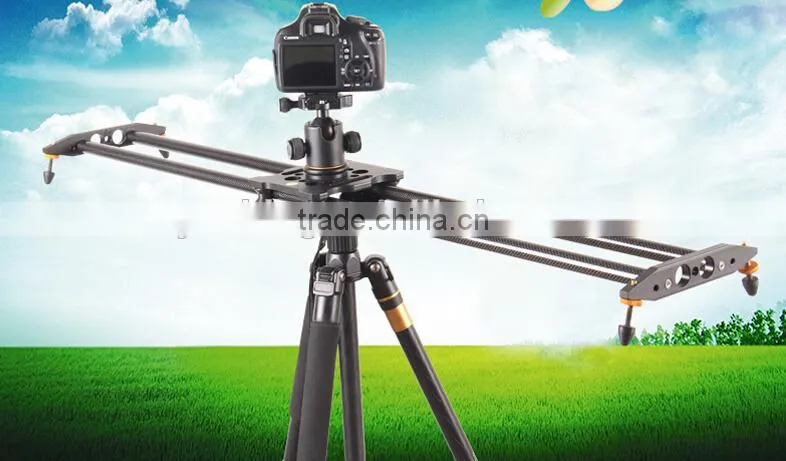 The cheapest camera rail dolly slider 1m for filming video with carbon fiber material