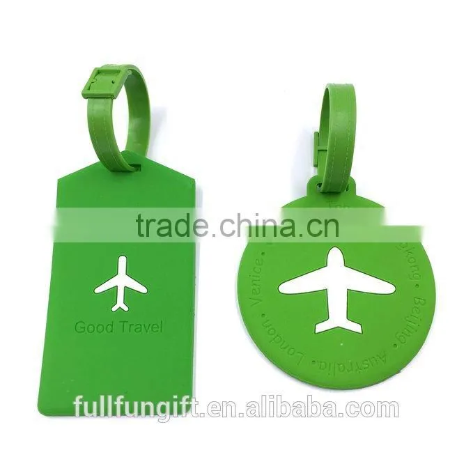Cheapest Price Top Quality Logo Printed Soft custom luggage tag with lovely design