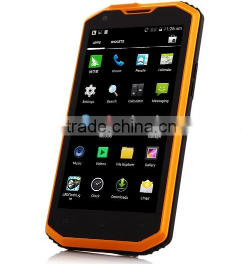 iMAN i8800 Smartphone IP68 MSM8916 Quad Core 1GB 8GB 5.5 Inch HD Screen Black&Yellow