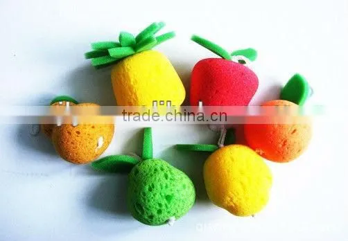 Professional Baby Animal Bath Sponge Toys Factory